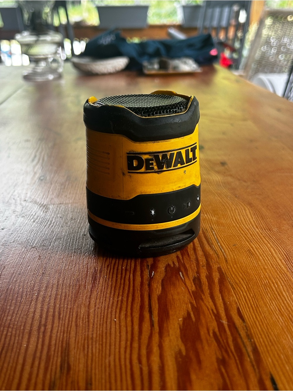 Dewalt Portable Bluetooth Speaker - Compact Rugged Audio